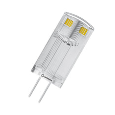 LED G4 Pin Base Lamp 12V 0.9W 2700K Clear - 4099854064722 [2 Pieces]