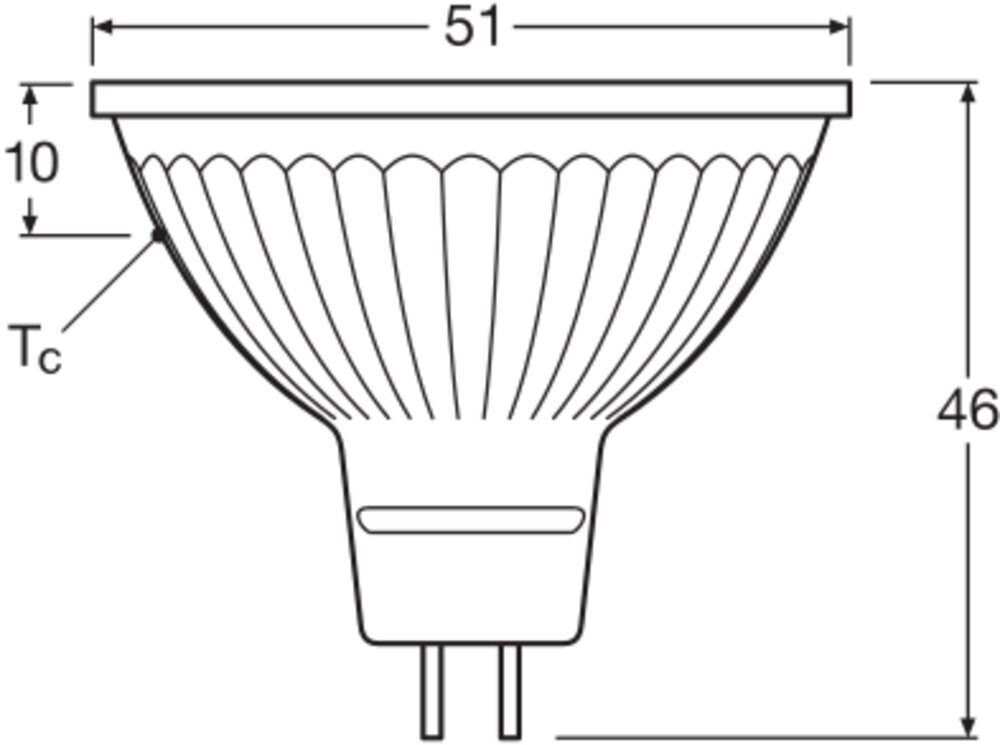 LEDVANCE Superior MR16 GU5.3 LED Spot 5.3W 930 - 4099854058837