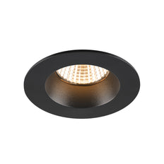 SLV New Tria 68 LED Recessed Spot Light IP65 3000K Black - 1007408