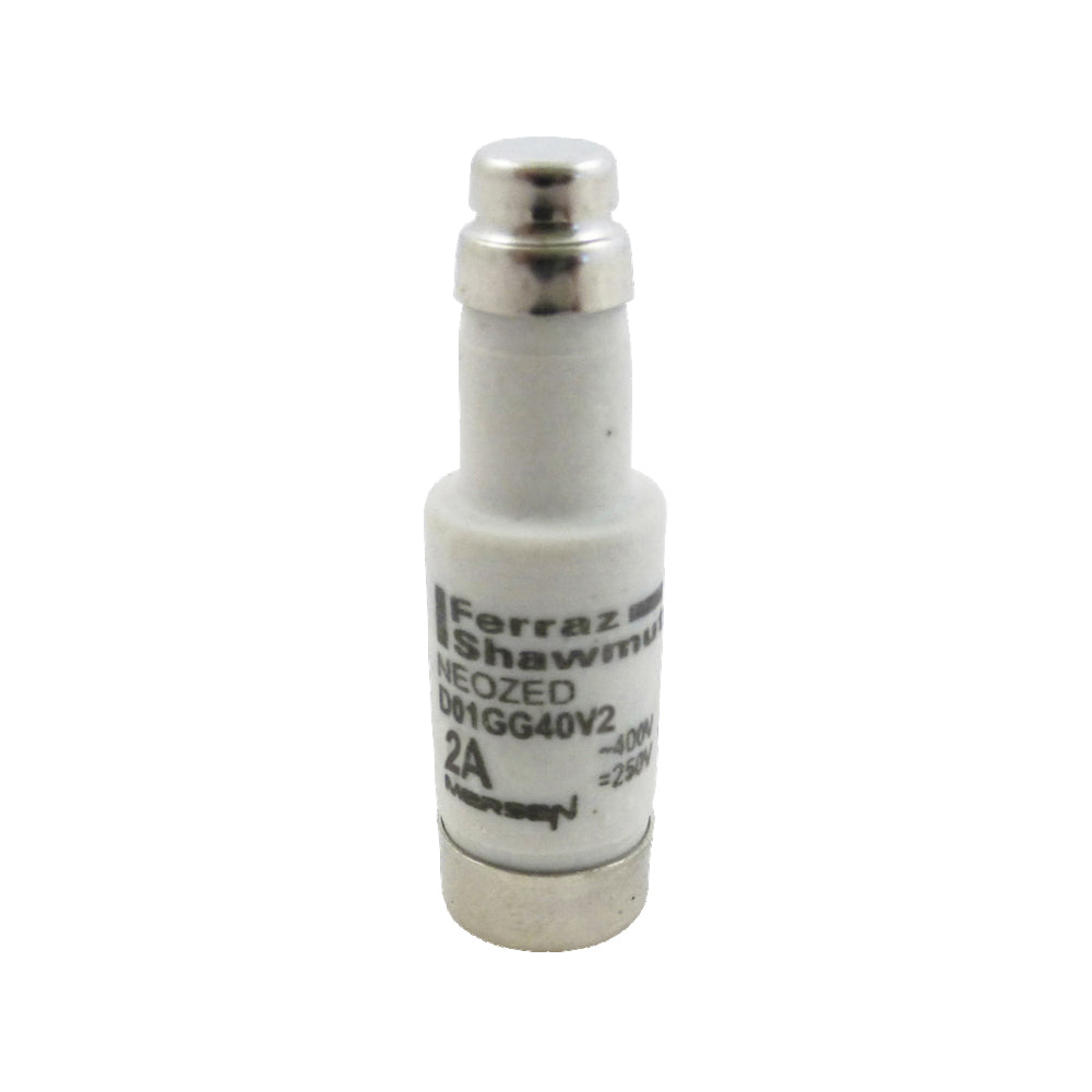 D0 Neozed gG Fuse Link 2A 400VAC D01 Series - T214676 [10 Pieces]