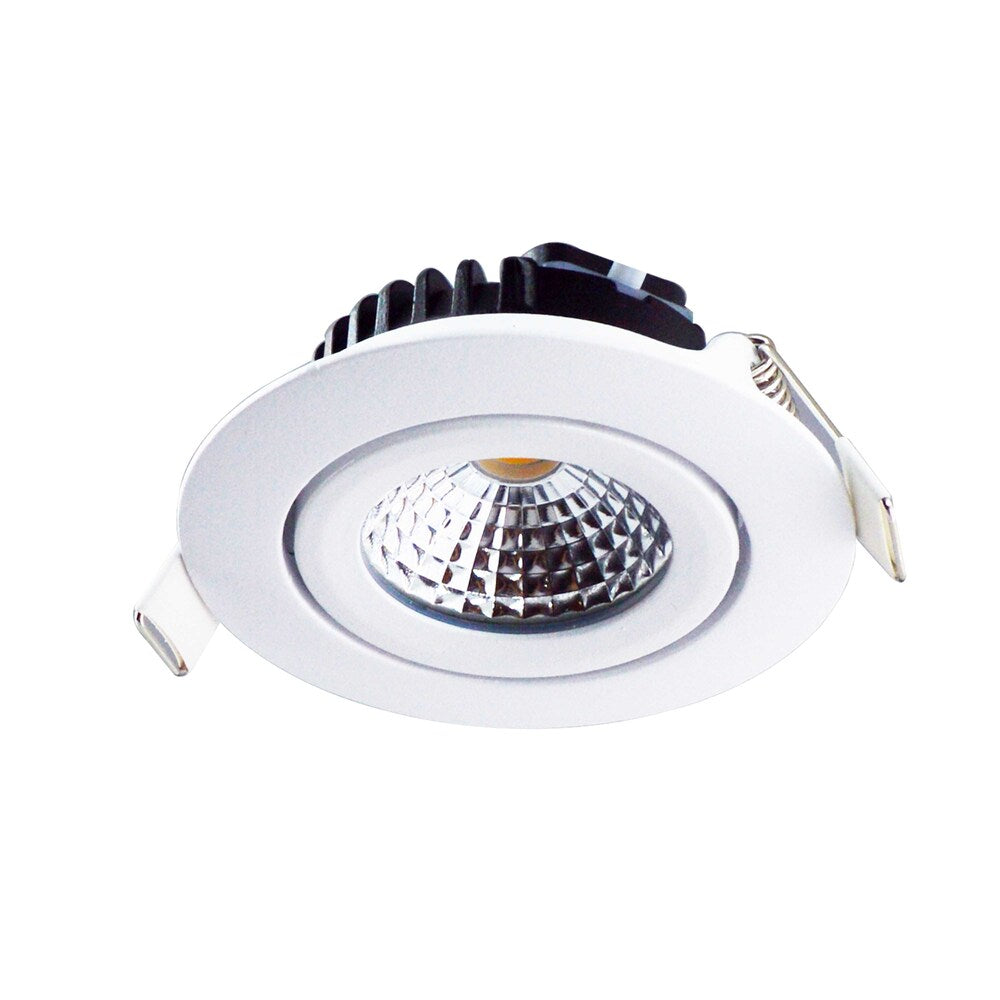 5W Adjustable Recessed LED Spotlight Dim To Warm IP54 - A22056