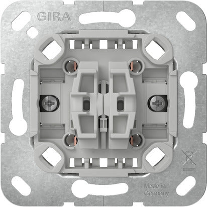 Gira 2-Gang Momentary Rocker Switch Insert 10A 250V - 315500