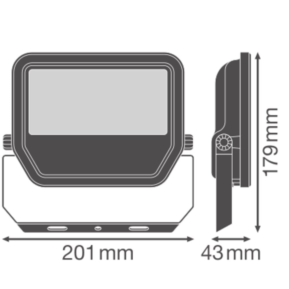 LEDVANCE Professional Floodlight 50W 6000lm IP66 4000K - 4099854305962