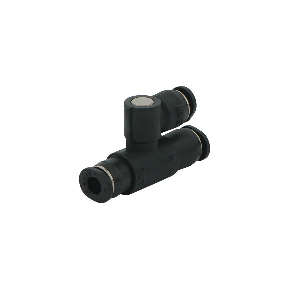 4mm - 4mm Union Straight Tube Quick Exhaust Valve