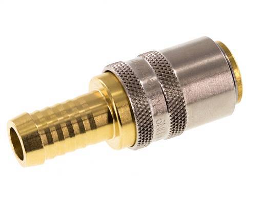 Brass DN 9 Mold Coupling Socket 13 mm Hose Pillar