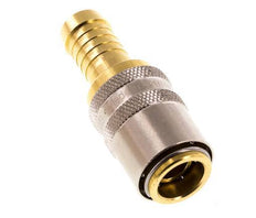 Brass DN 9 Mold Coupling Socket 13 mm Hose Pillar