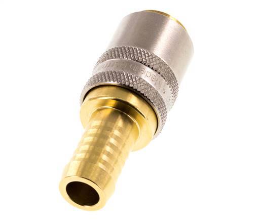 Brass DN 9 Mold Coupling Socket 13 mm Hose Pillar