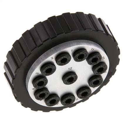 POM Multi-coupling Socket/plug 10x6 mm Push-in Connections Vacuum