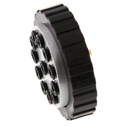 POM Multi-coupling Socket/plug 12x4 mm Push-in Connections Vacuum