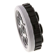 POM Multi-coupling Socket 8x8 mm Push-in Connections Vacuum