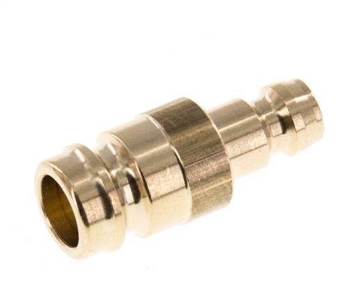 Brass DN 6 Mold Coupling Plug D9 to 13 mm [2 Pieces]