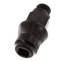 POM DN 5 Coupling Socket G 1/4 inch Male Threads