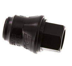 POM DN 5 Coupling Socket G 1/4 inch Female Threads