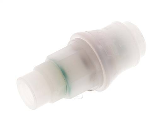 PVDF DN 5 Coupling Socket G 1/8 inch Female Threads