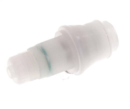 PVDF DN 5 Coupling Socket 6x8 mm Union Nut