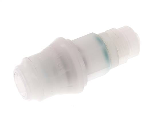PVDF DN 5 Coupling Socket 6x8 mm Union Nut