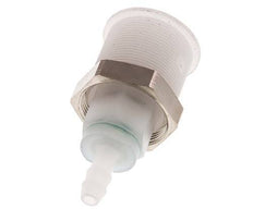 PVDF DN 5 Coupling Socket 6 mm Hose Pillar Pull-Off