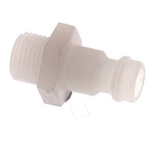 PVDF DN 5 Coupling Plug G 1/8 inch Male Threads