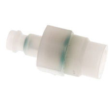 PVDF DN 5 Coupling Plug G 1/8 inch Female Threads Double Shut-Off