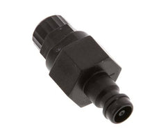 POM DN 5 Coupling Plug 4x6 mm Union Nut Double Shut-Off