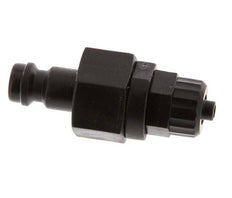 POM DN 5 Coupling Plug 4x6 mm Union Nut Double Shut-Off
