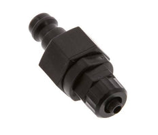 POM DN 5 Coupling Plug 4x6 mm Union Nut Double Shut-Off