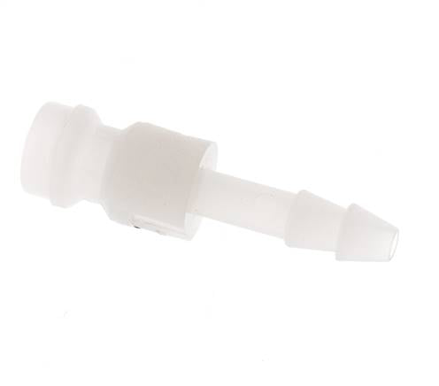 PVDF DN 5 Coupling Plug 4 mm Hose Pillar
