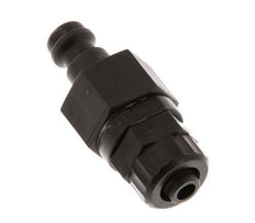 POM DN 5 Coupling Plug 6x8 mm Union Nut Double Shut-Off