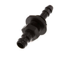 POM DN 5 Coupling Plug 6 mm Hose Pillar Bulkhead