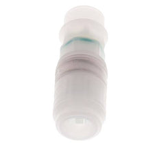 PVDF DN 7.2 Coupling Socket G 1/2 inch Male Threads