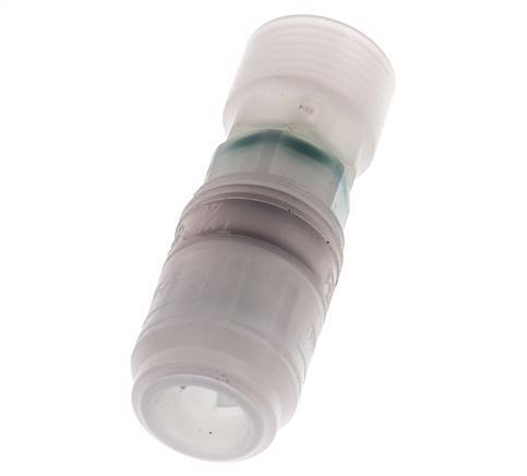 PVDF DN 7.2 Coupling Socket G 1/2 inch Female Threads