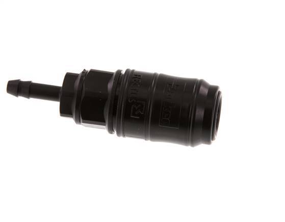 POM DN 7.2 Coupling Socket 6 mm Hose Pillar