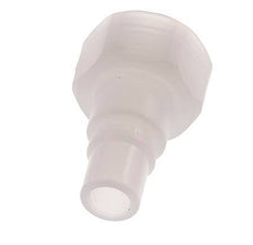 PVDF DN 7.2 Coupling Plug G 3/8 inch Female Threads
