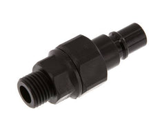 POM DN 7.2 Coupling Plug G 1/4 inch Male Threads Double Shut-Off