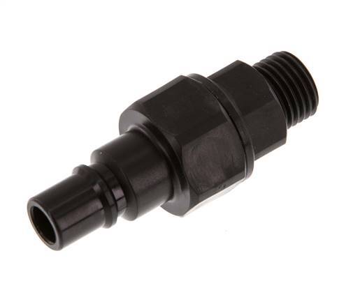 POM DN 7.2 Coupling Plug G 1/4 inch Male Threads Double Shut-Off