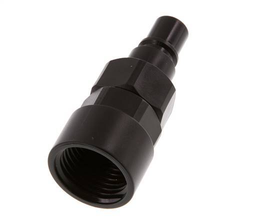 POM DN 7.2 Coupling Plug G 1/2 inch Female Threads Double Shut-Off