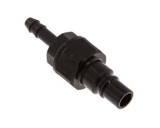 POM DN 7.2 Coupling Plug 6 mm Hose Pillar Double Shut-Off