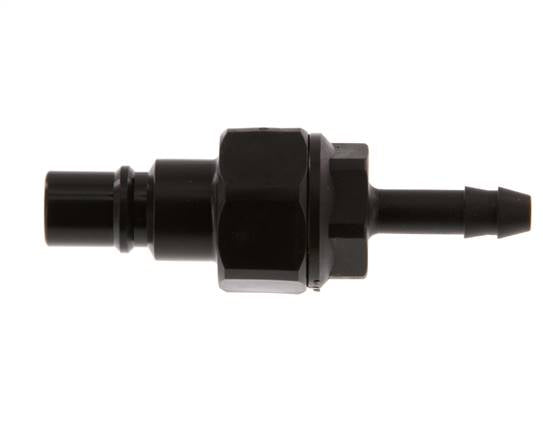 POM DN 7.2 Coupling Plug 6 mm Hose Pillar Double Shut-Off