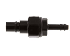 POM DN 7.2 Coupling Plug 6 mm Hose Pillar Double Shut-Off