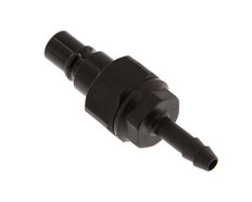 POM DN 7.2 Coupling Plug 6 mm Hose Pillar Double Shut-Off