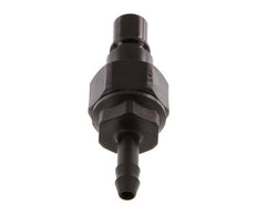 POM DN 7.2 Coupling Plug 6 mm Hose Pillar Double Shut-Off