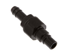 POM DN 7.2 Coupling Plug 9 mm Hose Pillar Double Shut-Off