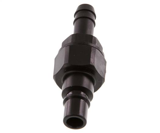 POM DN 7.2 Coupling Plug 9 mm Hose Pillar Double Shut-Off