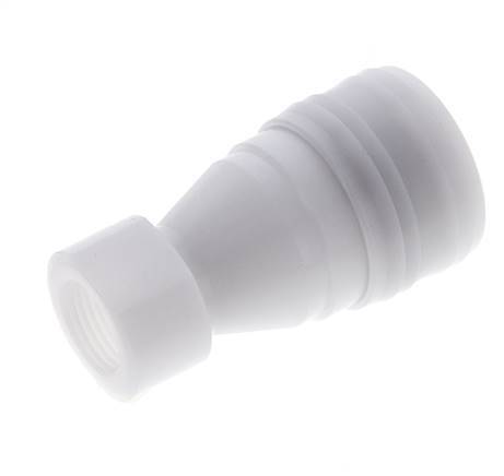 POM DN 10 Hydraulic Coupling Socket G 3/8 inch Female Threads ISO 7241-1 B