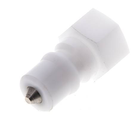 POM DN 6.3 Hydraulic Coupling Plug G 1/4 inch Female Threads ISO 7241-1 B