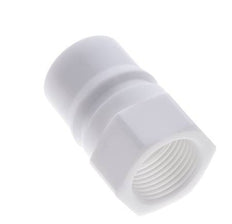 POM DN 25 Hydraulic Coupling Plug G 1 inch Female Threads ISO 7241-1 B
