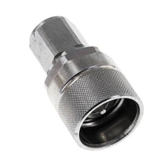 Steel DN 10 Hydraulic Coupling Plug G 3/8 inch Female Threads ISO 14541 D M28 x 2