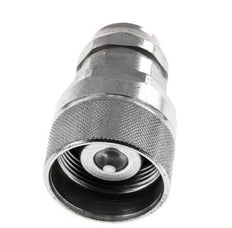 Steel DN 12.5 Hydraulic Coupling Plug M18x1.5 Female Threads ISO 14541 D M36 x 2