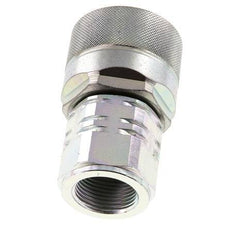 Steel DN 20 Hydraulic Coupling Plug G 3/4 inch Female Threads ISO 14541 D M42 x 2