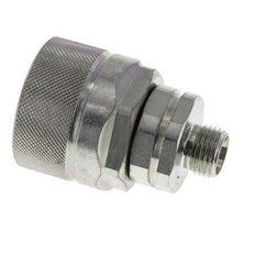 Steel DN 12.5 Hydraulic Coupling Plug 10 mm L Compression Ring ISO 14541/8434-1 D M36 x 2